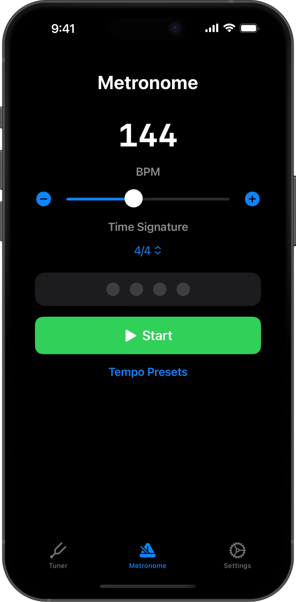 Strumflow Metronome Interface